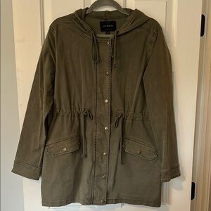 Lucky Brand Green Utility Jacket with Hood